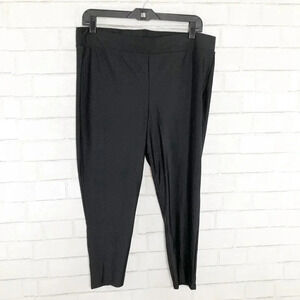 Torrid Black Cropped Leggings, Size 2X